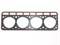 Прокладка ГБЦ ЗМЗ-4021 а/м ГАЗ с герм. круглые отверстия на вод. рубашке, эконом, ОЕ 4021-1003020 (Ярославль) 4021-1003020-AMT (круглая)