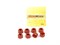 Маслосъемные колпачки (манжеты) дв. КАМАЗ,МТЗ (10мм)  комплект 8 шт. в коробке (Ростов) ( ОЕ 740-1007268 ) 740-1007268