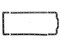 Прокладка поддона маслянного картера Т-40 Д-30 р/пробка (Ростов) Д30-1401111 р.пр