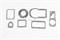 Набор прокладок топливного насоса высокого давления (ТНВД) МТЗ-80 (7 наим.) паронит 0,6мм. (Состав: 16-148-Б, 4УТНМ-1110302-А, 4УТНМ-1111483, 4УТНМ-1111493, УТН-5-1111303-01, УТН-5-1111452-А, УТН-5-1111476-А5) (Москва) ( ОЕ 12-25-200 ) 12-25-200