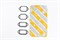 Набор прокладок Д 21 выхлоп.системы (4 поз.) инд.упак (Ростов) НПД-Д21-4