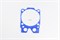 Прокладка ГБЦ КАМАЗ 740 зеленый, синий силикон, не армированная (ПТП64) 740-1003213-26